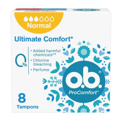 O.B. ProConfort Normal tampons 8 pcs.
