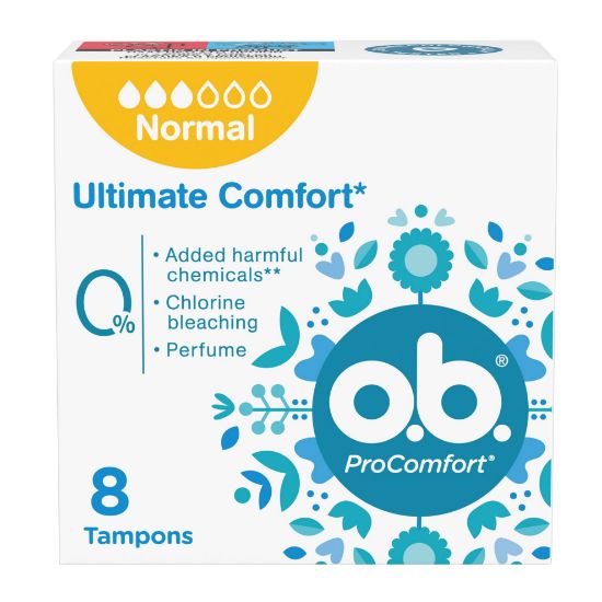O.B. ProConfort Normal tampons 8 pcs.