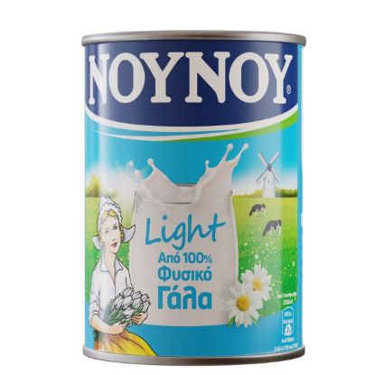 NOUNOU evaporated light milk (400ml)