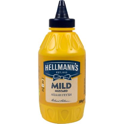 HELLMANN'S mild mustard (500g)