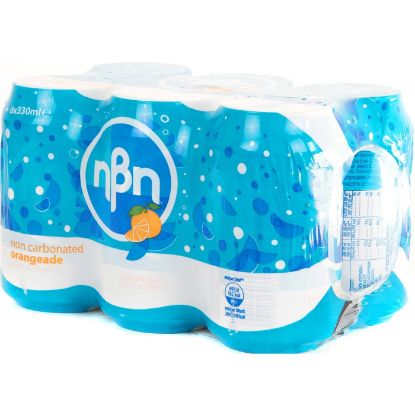 HBH blue orange soda box 6x330ml