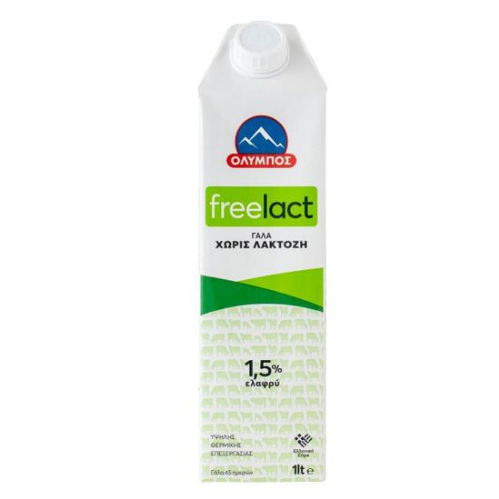 OLYMPIOS Freelact cow's milk lactose-free 1.5% (1lt)