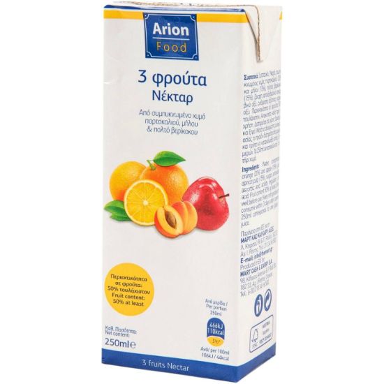 ARION FOOD 3-fruit nectar juice (250ml)