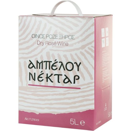 AMPELOU NEKTAR dry rosé wine 5LT