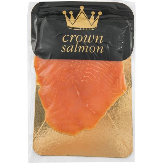 CROWN smoked salmon slices (200g)