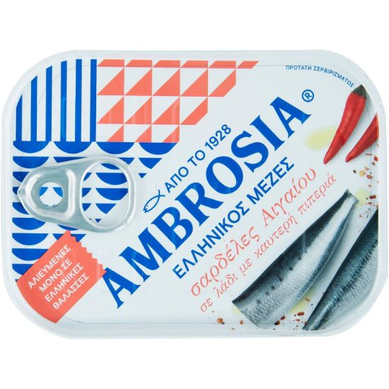 AMBROSIA canned spicy sardines (100g)