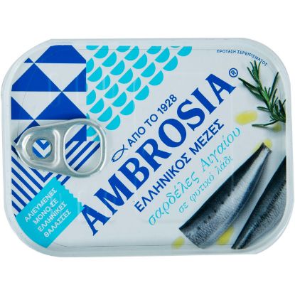 AMBROSIA canned sardines in oil (100g)