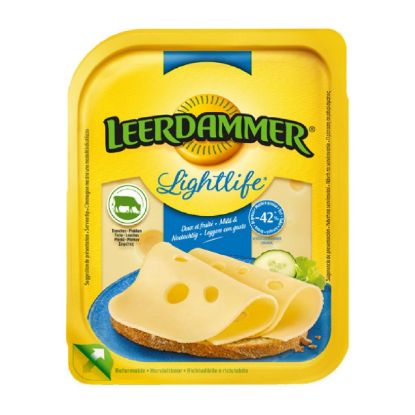 Leerdammer light emmental cheese sliced (175g)