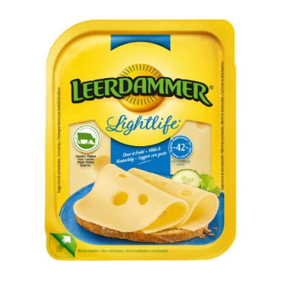 Leerdammer light emmental cheese sliced (175g)