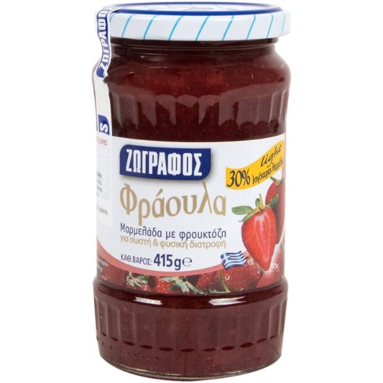 Zografos strawberry jam (415g)