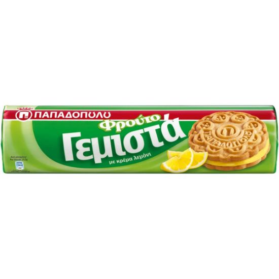Papadopoulou cookies filled with lemon (200g)
